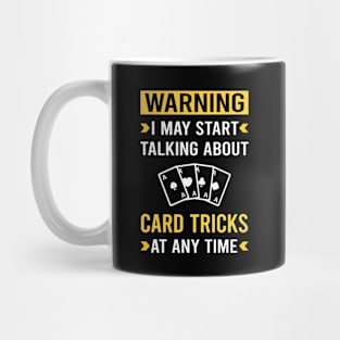 Warning Card Manipulation Trick Tricks Mug